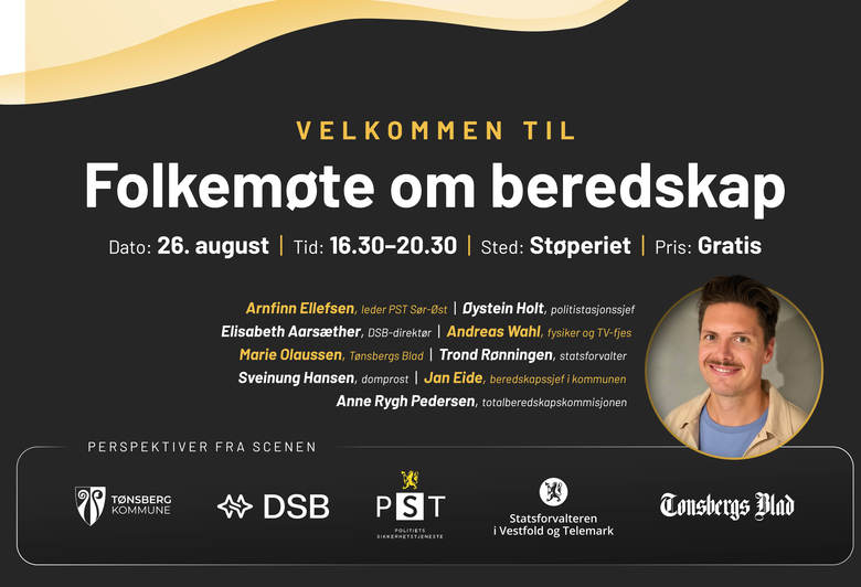 Folkemøte om beredskap